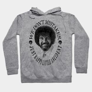 Bob ross face hoodie hot sale
